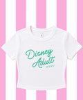 DNY Adult XOXO Exclusive Cropped Tee/Cropped Vest