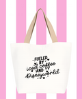 Fuelled By Iced Coffee Shopping Bag
