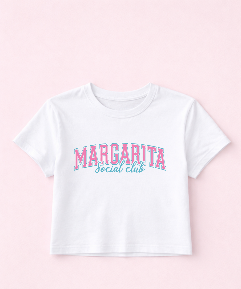 Margarita Social Club - Tshirt/Cropped Tee