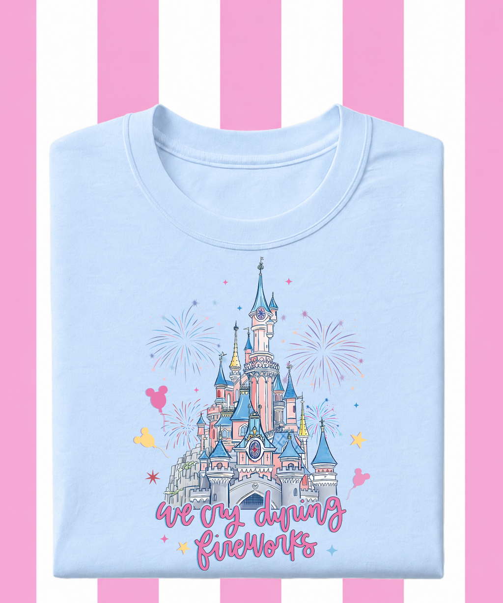 We Cry During Fireworks - T-shirt