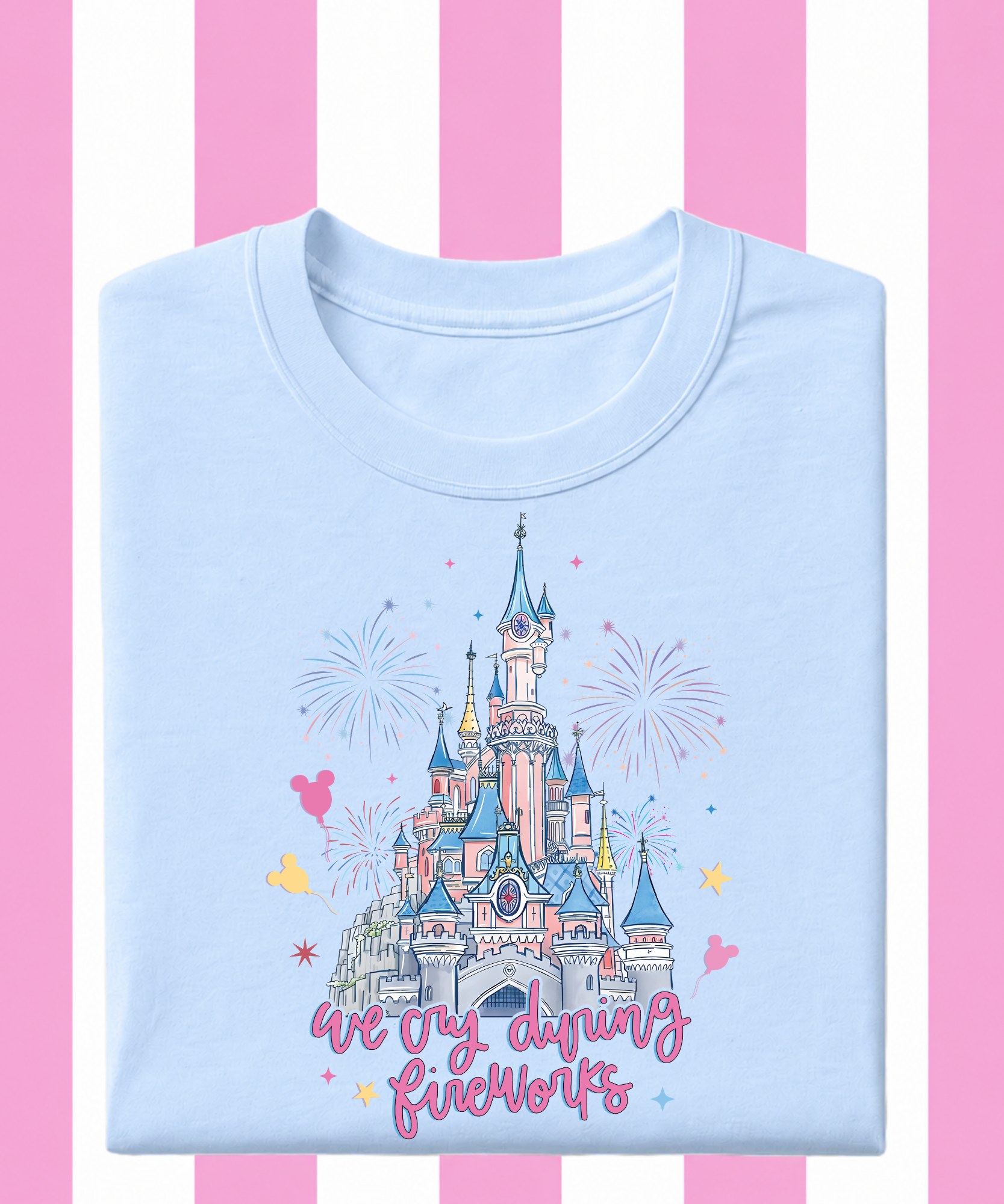 We Cry During Fireworks - T-shirt