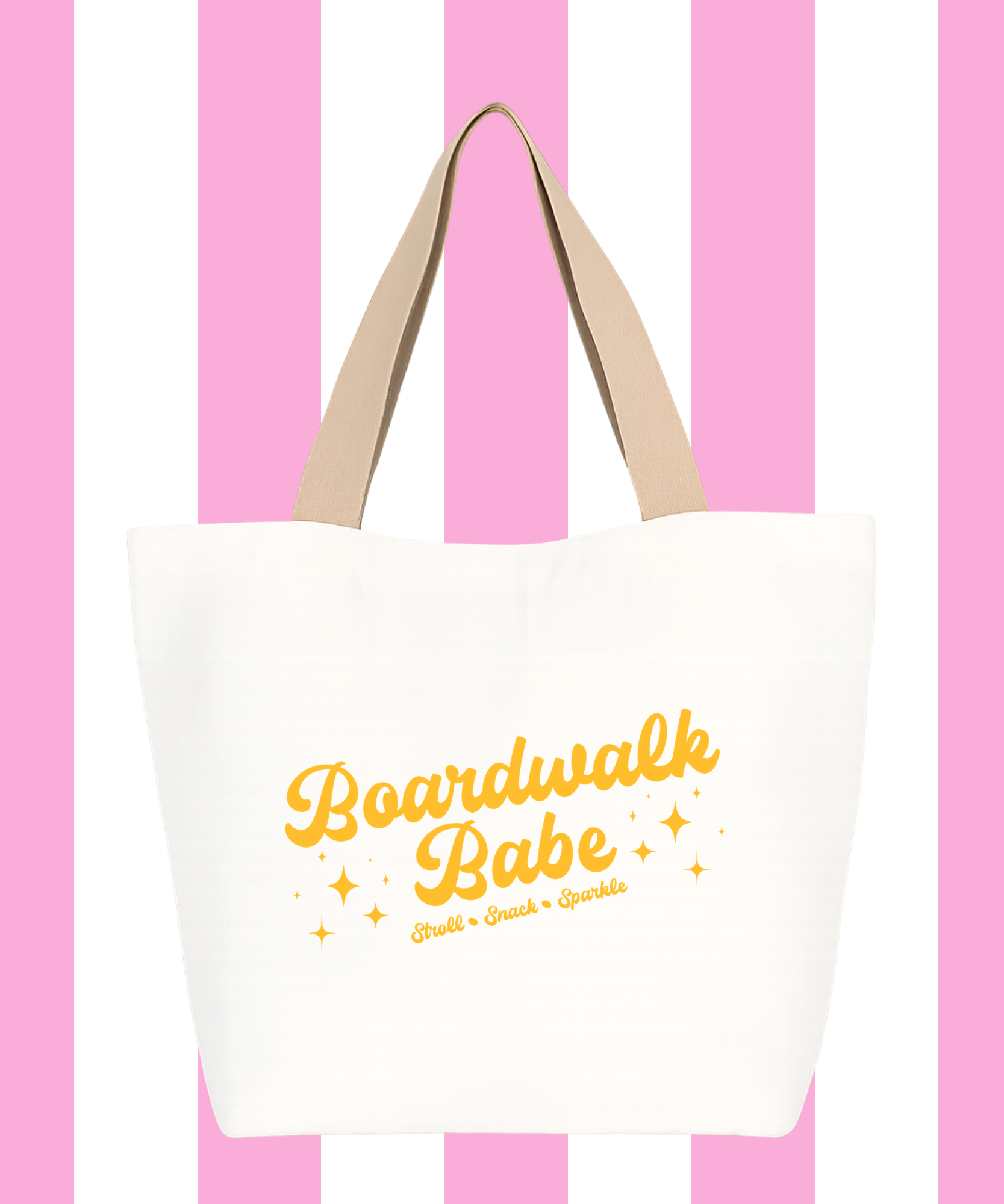 Boardwalk Babe Shopping Bag
