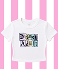 DNY Adult Cropped Tee/Cropped Vest
