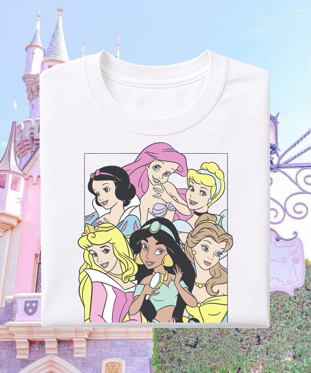 Princesses - Tshirt/Sweatshirt - White/Pink/Black