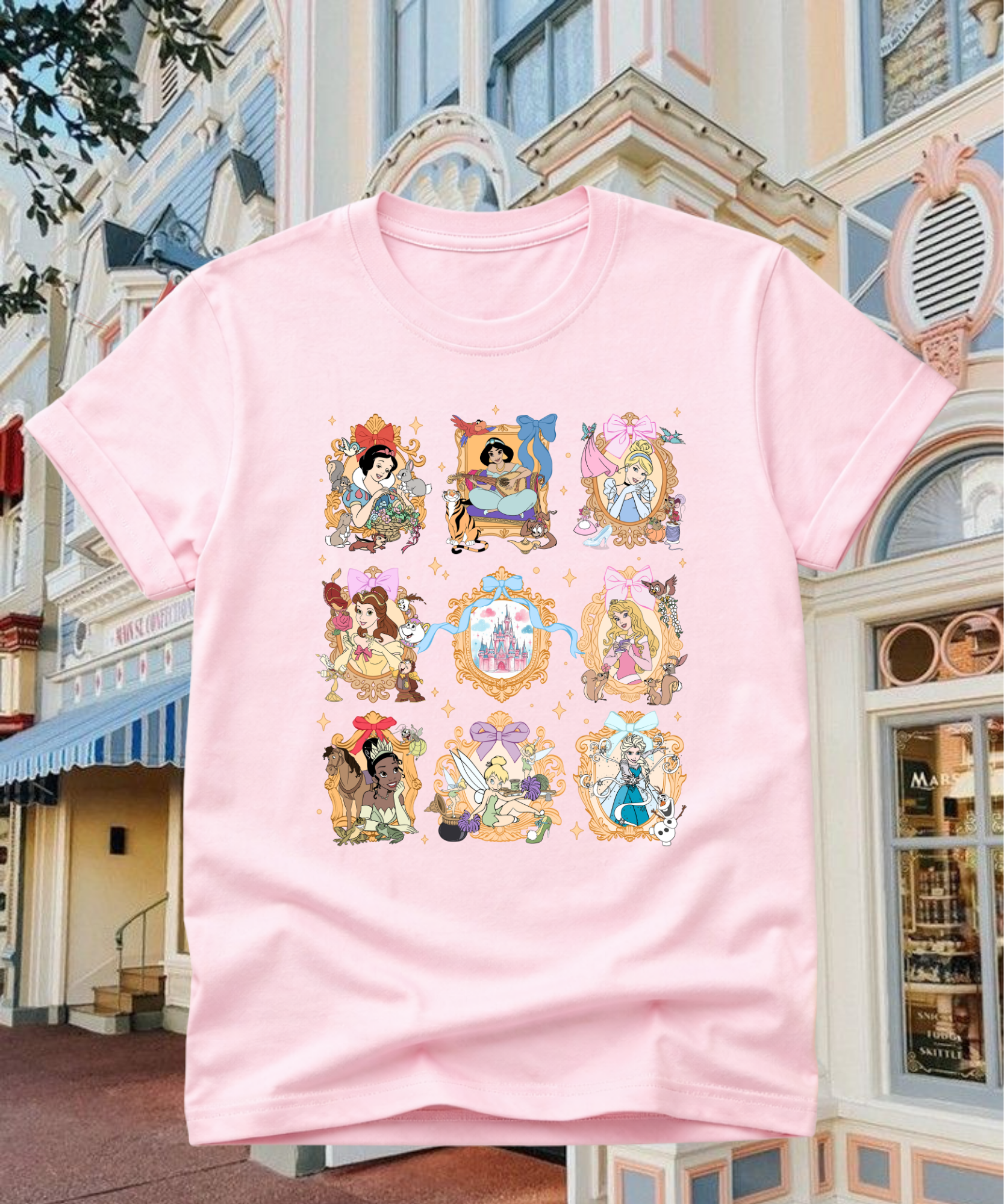 Princess Frames - Tshirt - Pink