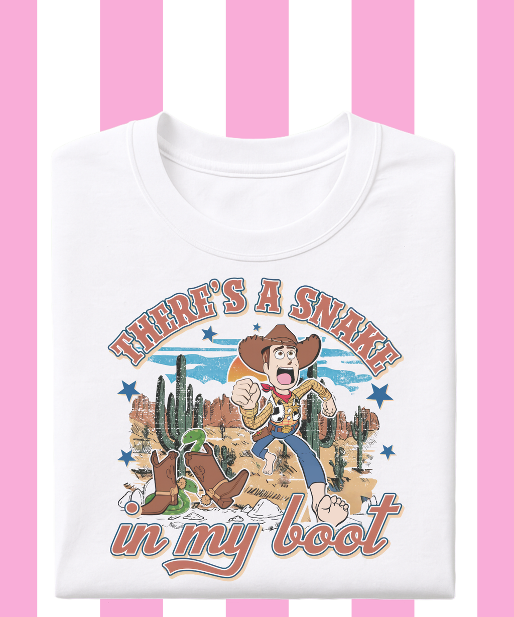 There’s A Snake In My Boot - Tshirt