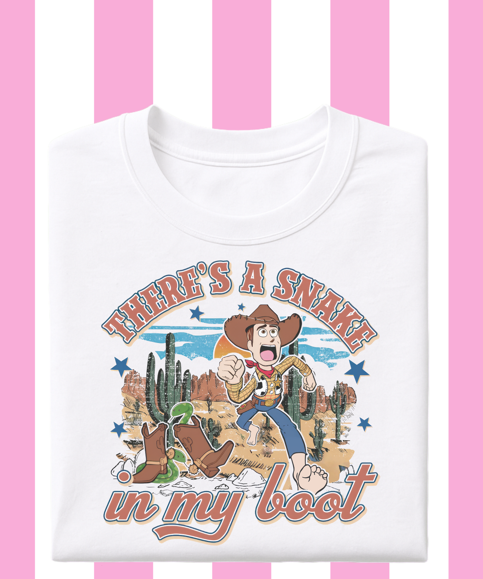 There’s A Snake In My Boot - Tshirt