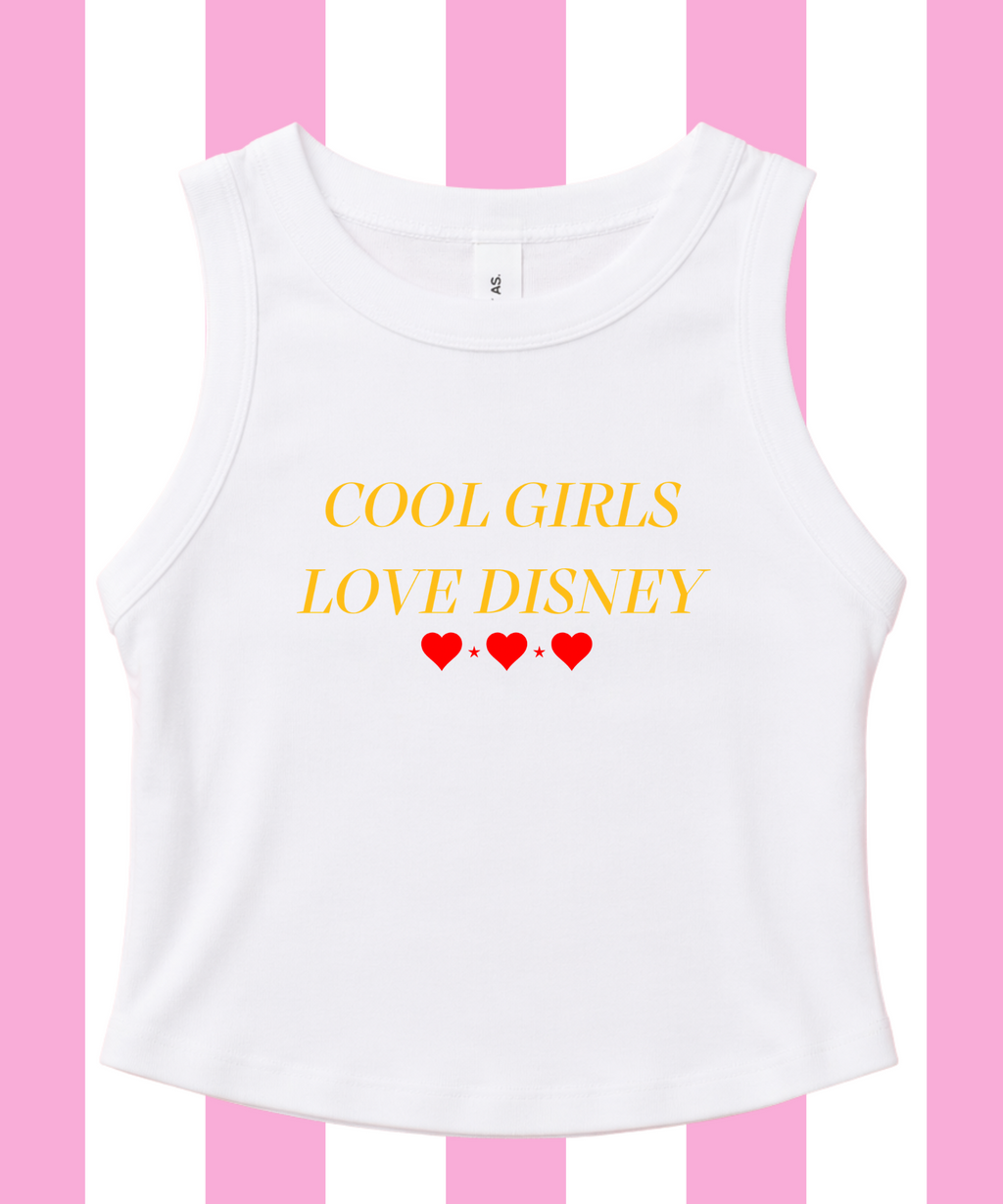 Cool Girls Love DNY Exclusive - Cropped Tee/Cropped Vest