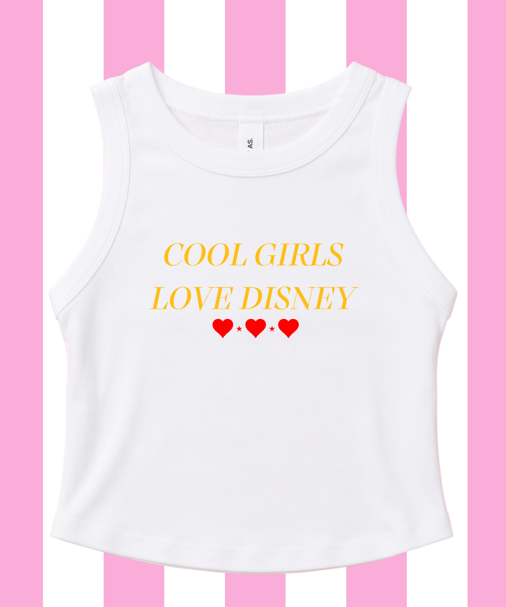 Cool Girls Love DNY Exclusive - Cropped Tee/Cropped Vest