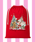 Minnie & Gingerbread Santa Sack