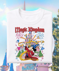 Magic Kingdom Mouse - Tshirt/Sweatshirt - White/Black/Pink