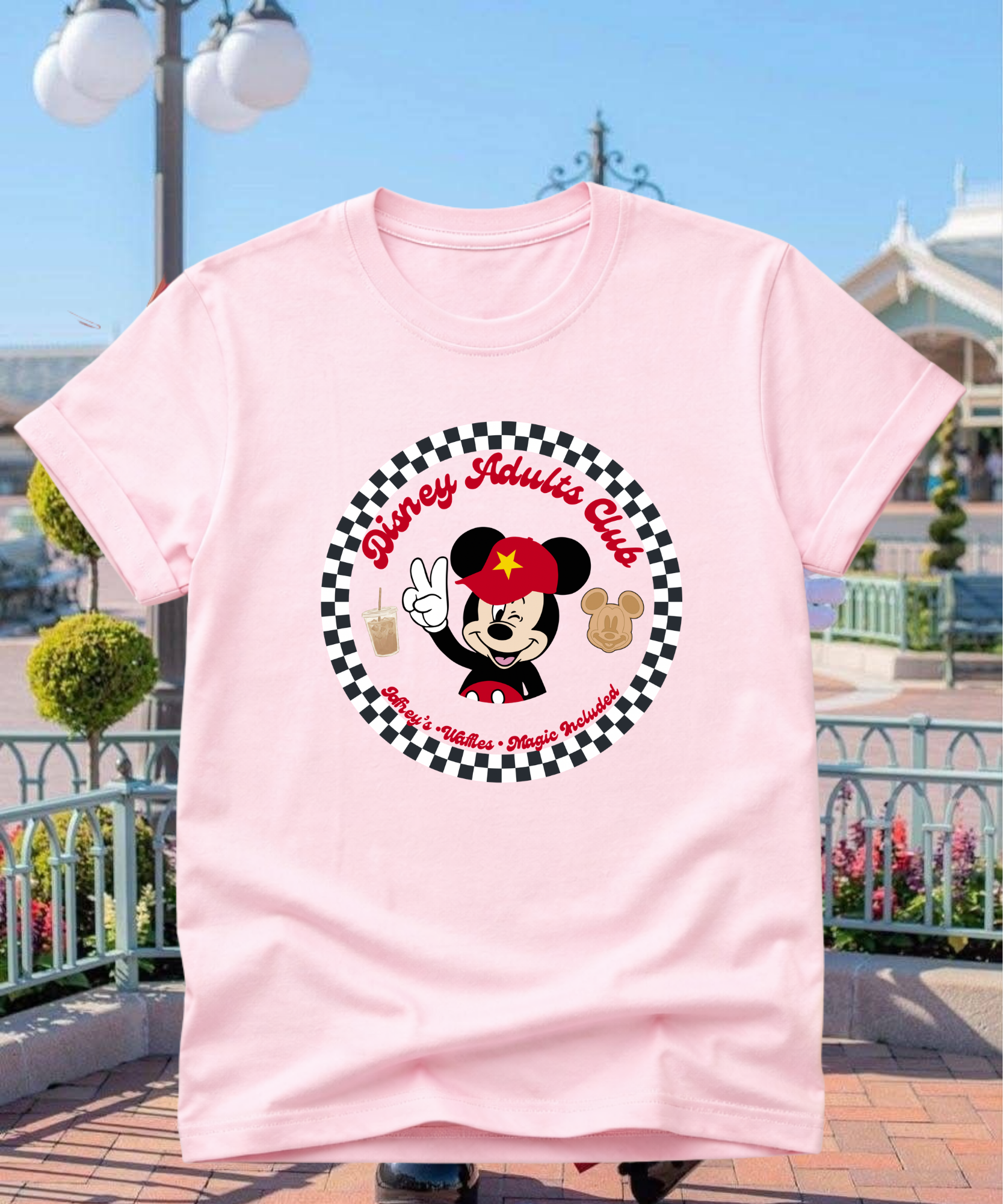 Adults Club Exclusive - Tshirt/Sweatshirt - White/Pink/Sand