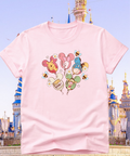 Pooh Balloons - Tshirt/Sweatshirt - White/Pink/Pink