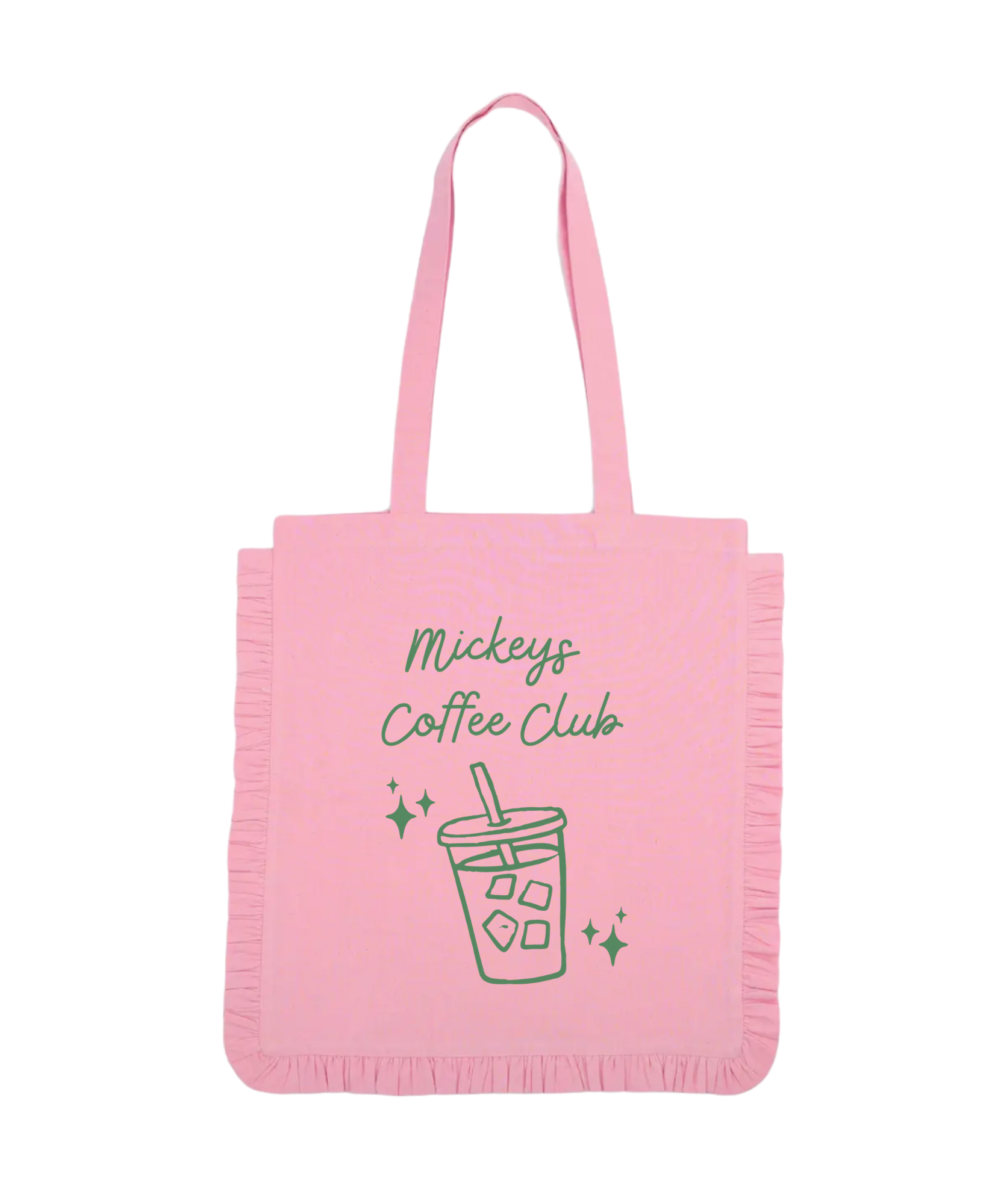 Pink Ruffle Tote Bags - PRE ORDER - 4-5 weeks turnaround 💕