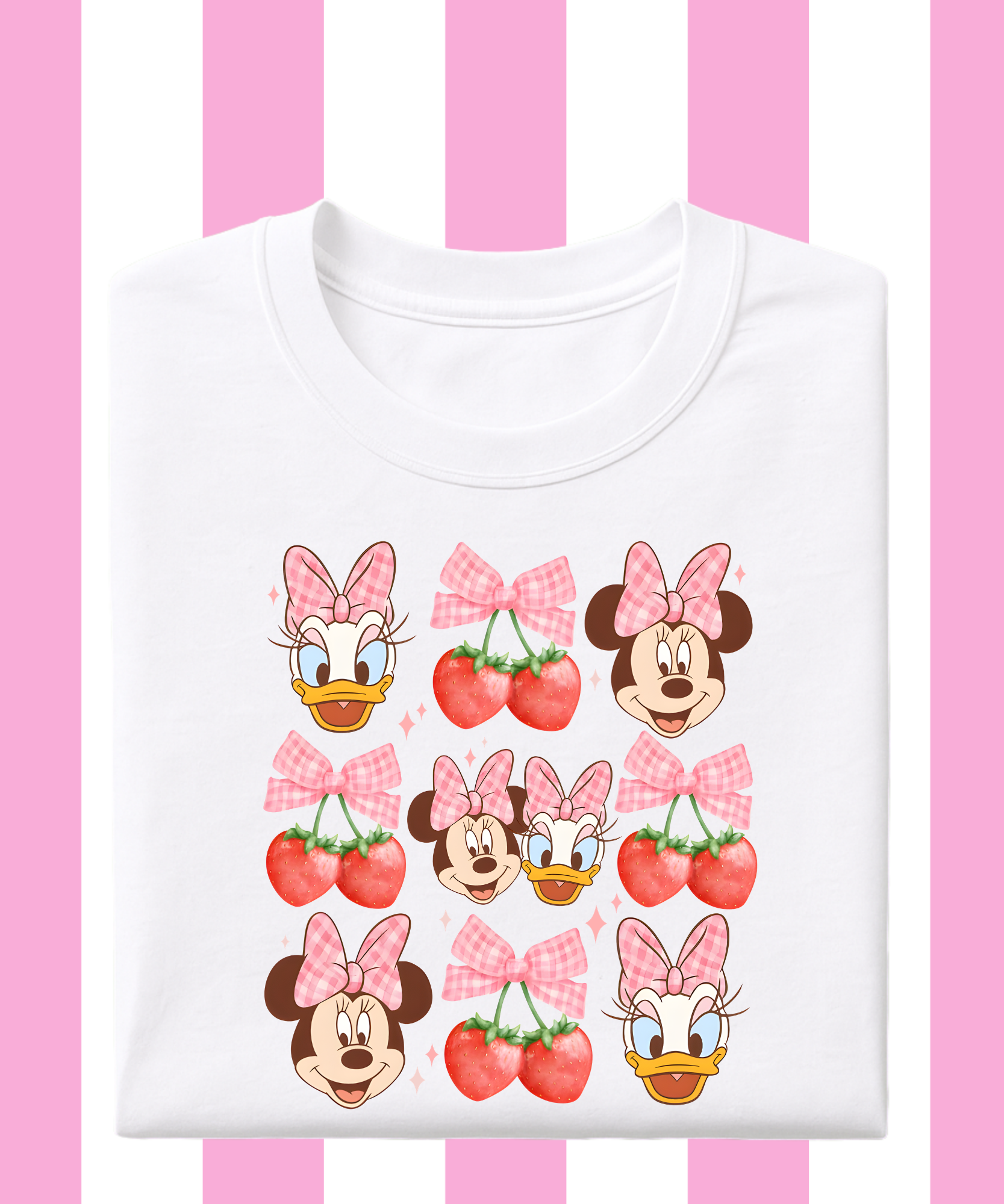 Minnie Daisy Strawberries - T-shirt
