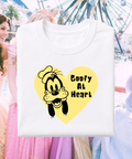 Goofy At Heart Exclusive - T-shirt - White/Light Pink/Hot Pink