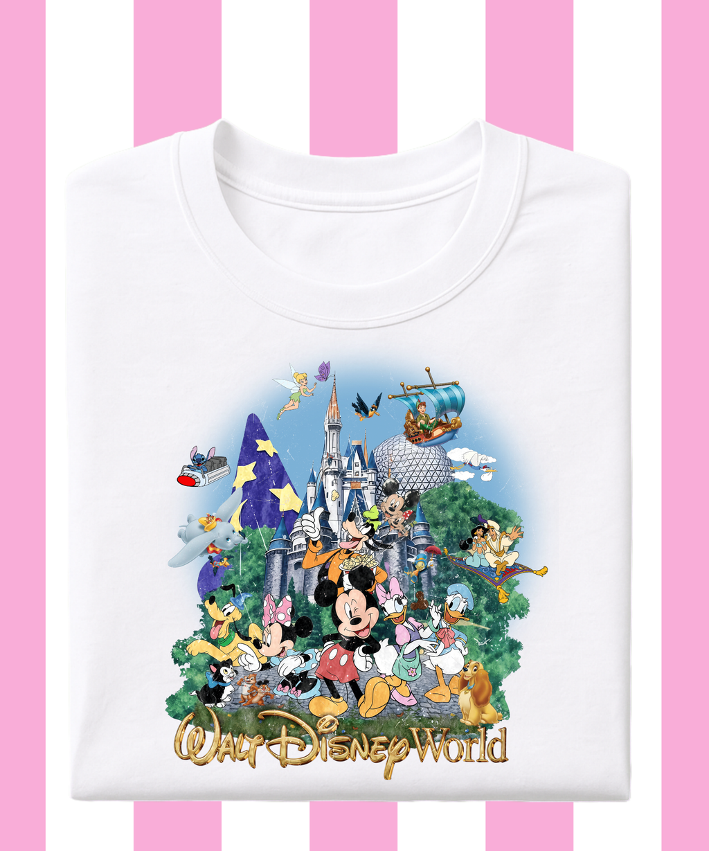 WDW Mouse & Characters - T-shirt