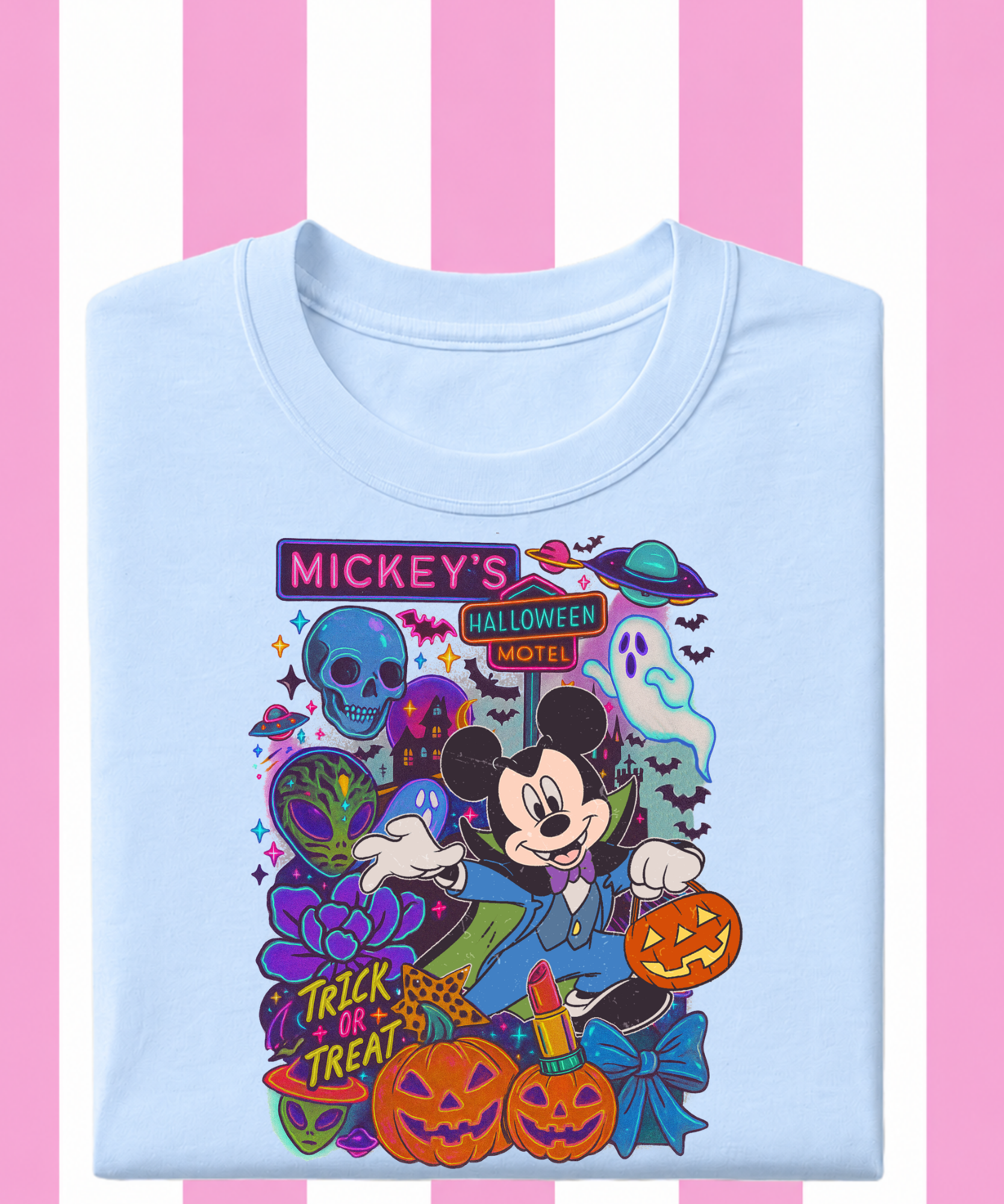 Mickeys Halloween Motel - Tshirt