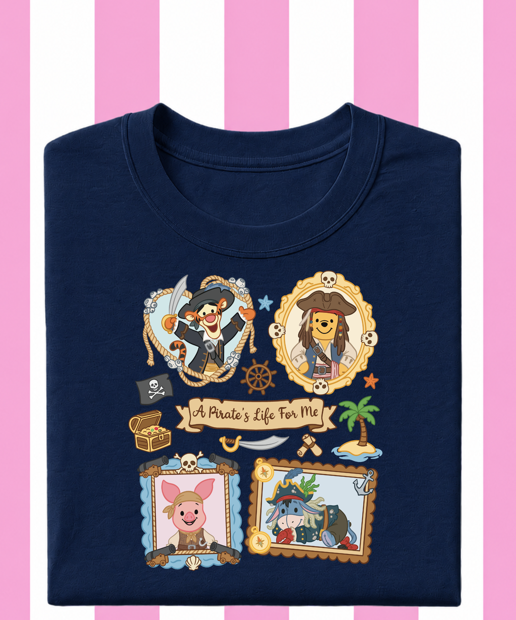 Pirates Life For Me Pooh - Tshirt