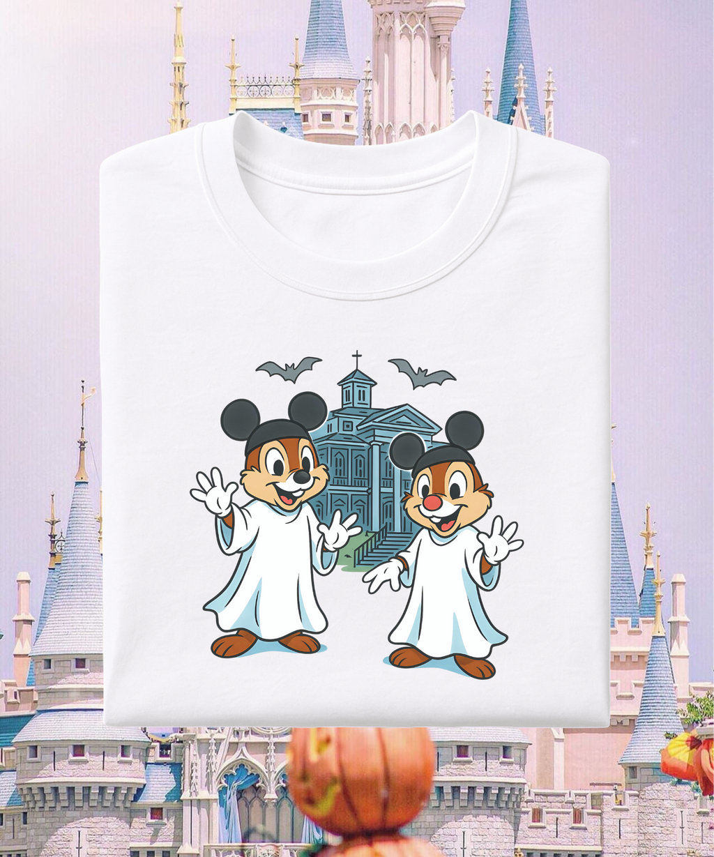 Chip Dale Haunted Mansion Halloween - Tshirt/Sweatshirt