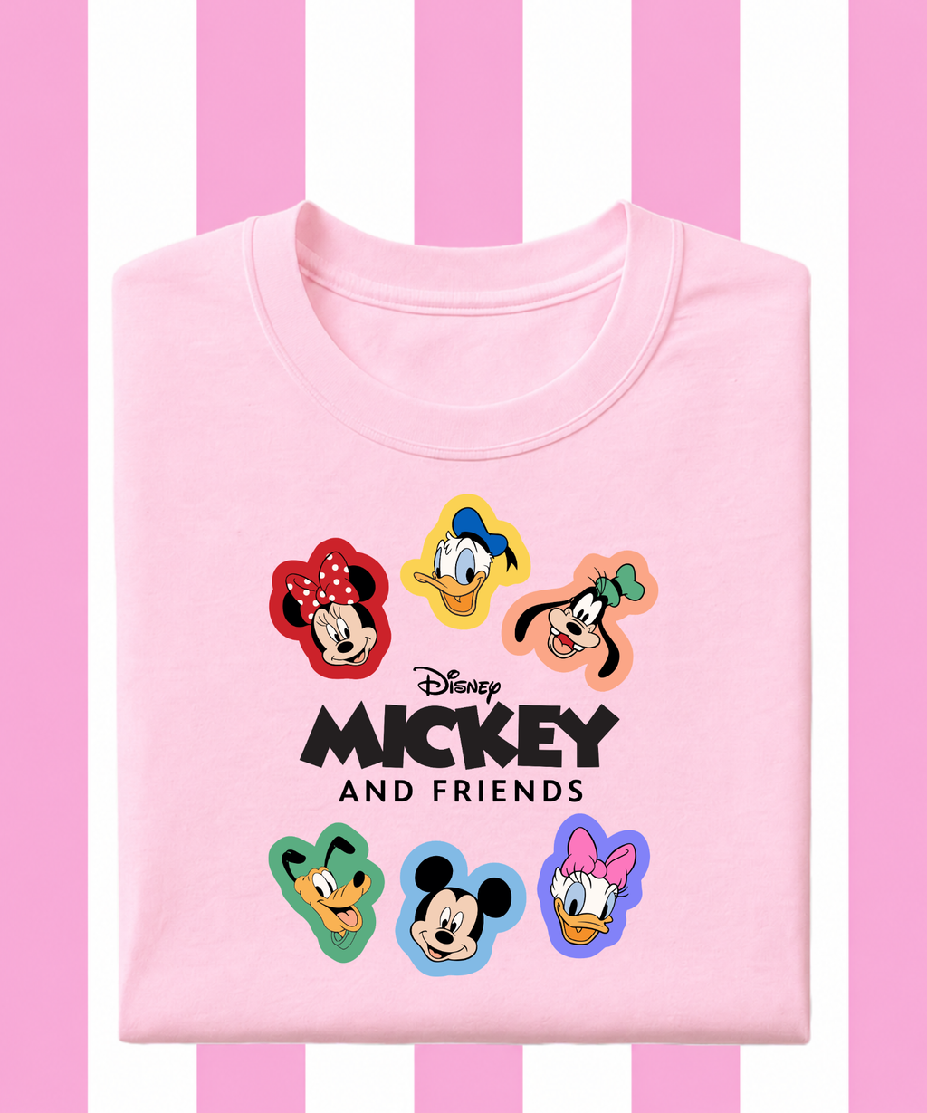 Mickey & Friends - Tshirt