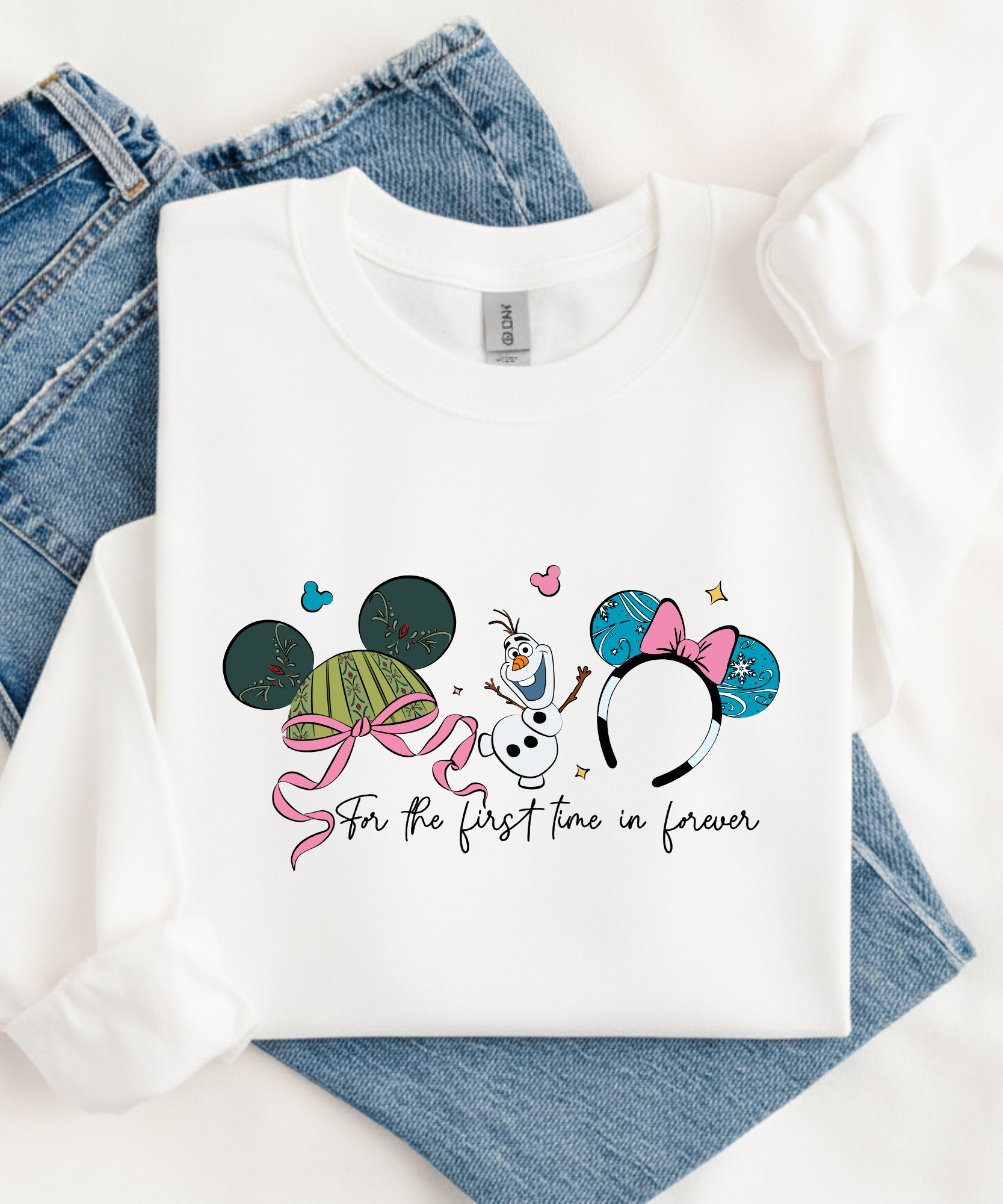 For The First Time In Forever - White - Tshirt/Sweatshirt