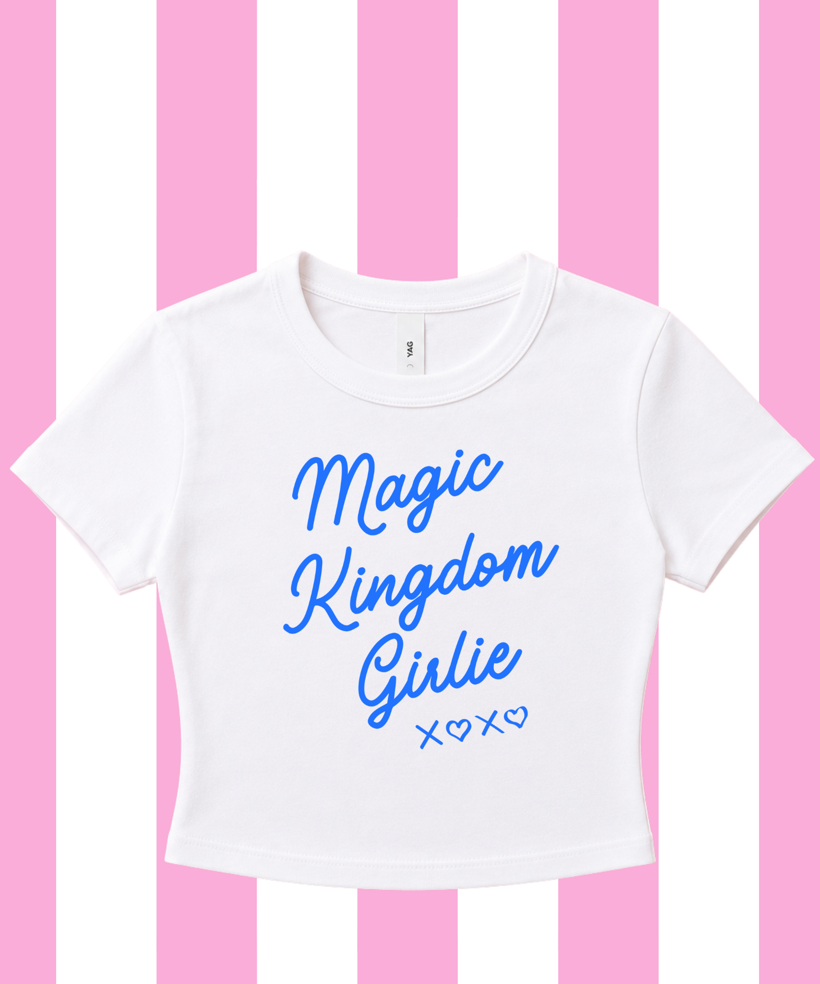 Magic Kingdom Girlie Exclusive- Cropped Tee