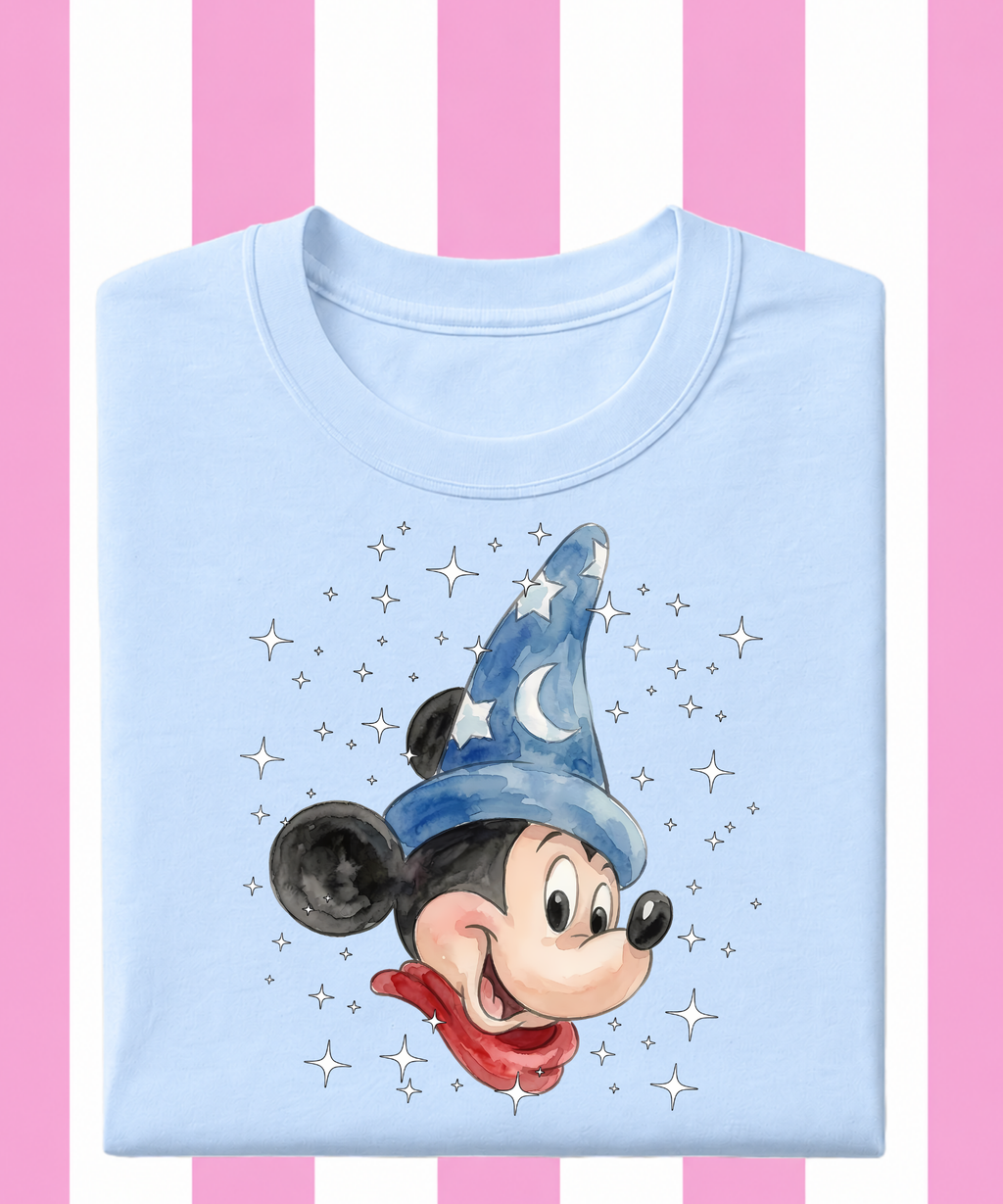 Sorcerer Mickey Stars - T-shirt