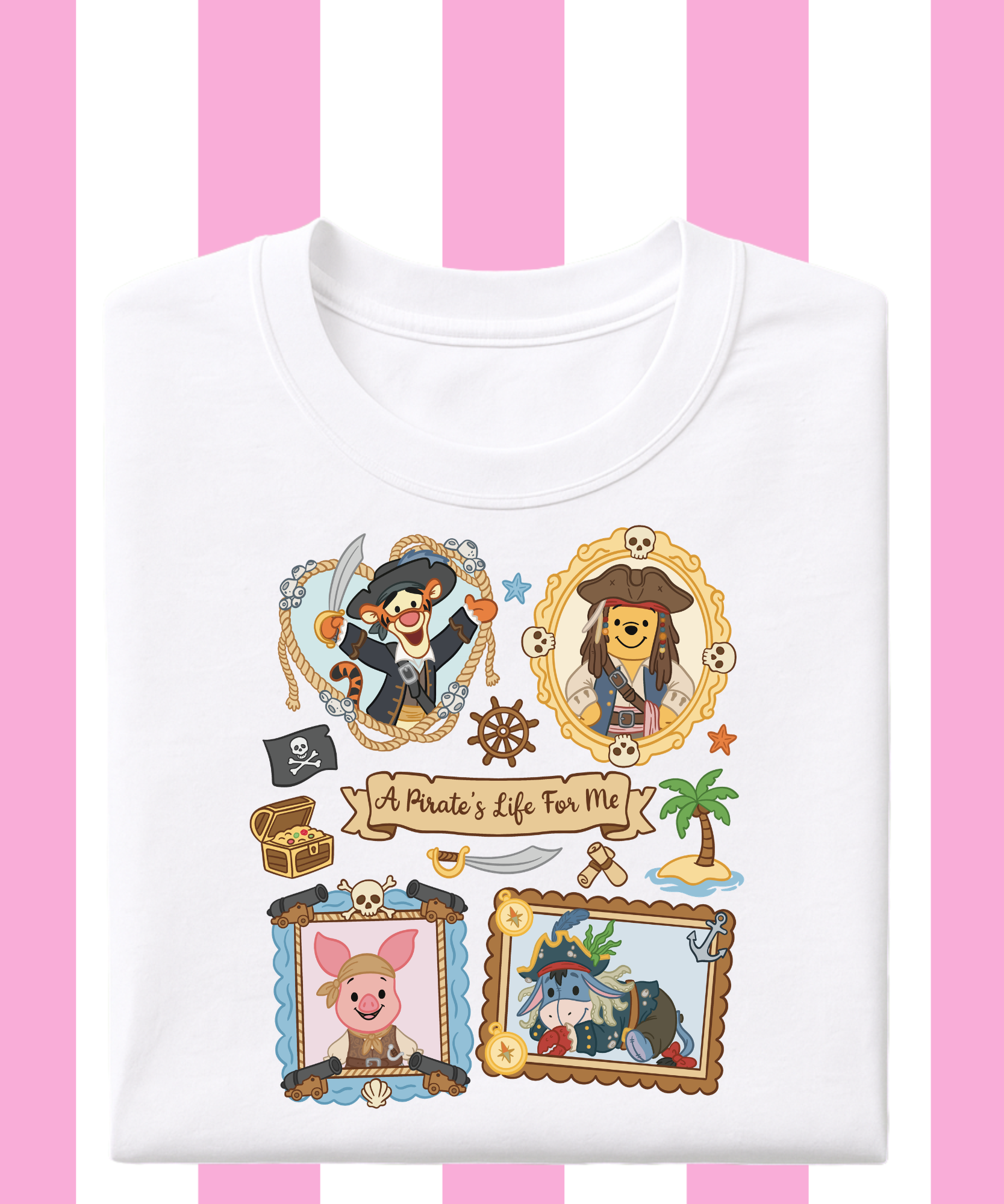 Pirates Life For Me Pooh - Tshirt