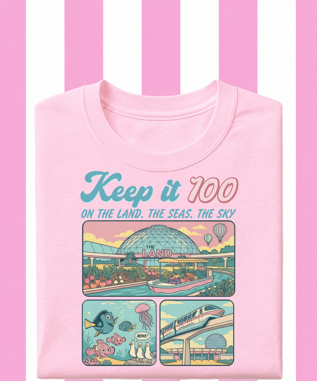 Keep It 100 - Tshirt