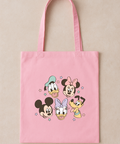 Mouse Stars Pink Tote Bag