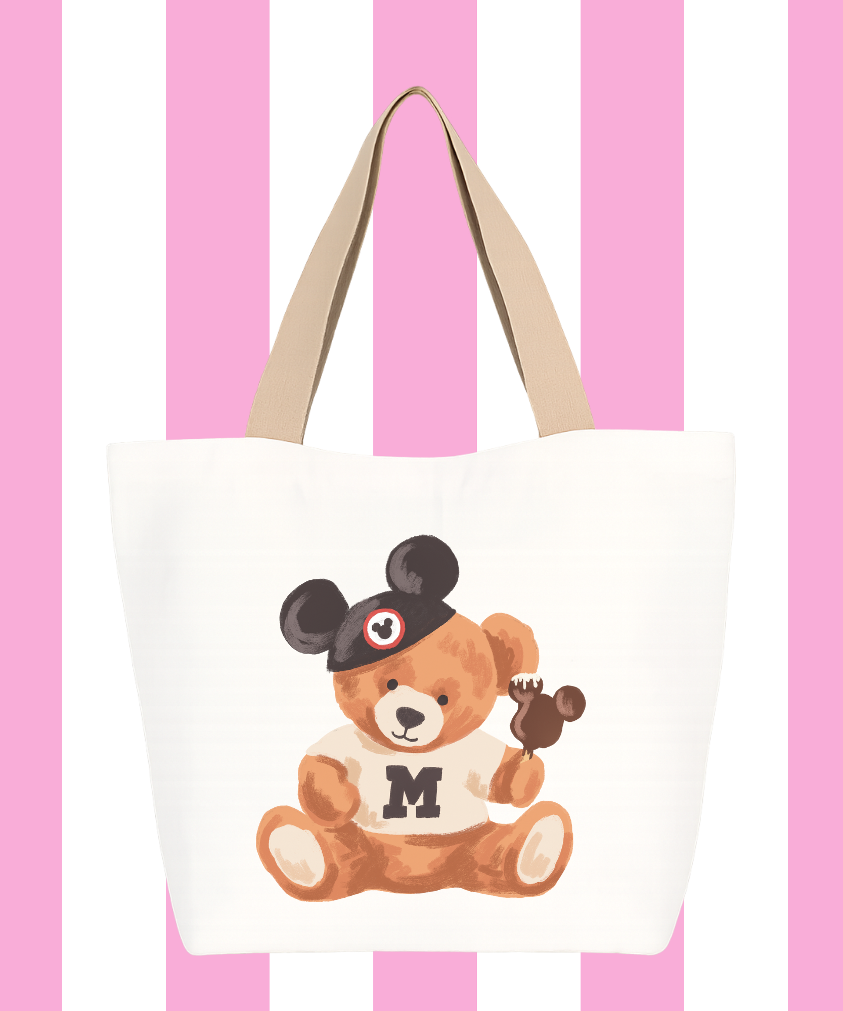 Mickey Bear Shopping Bag