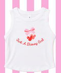 Just A DNY Girl Exclusive - Cropped Tee/Cropped Vest