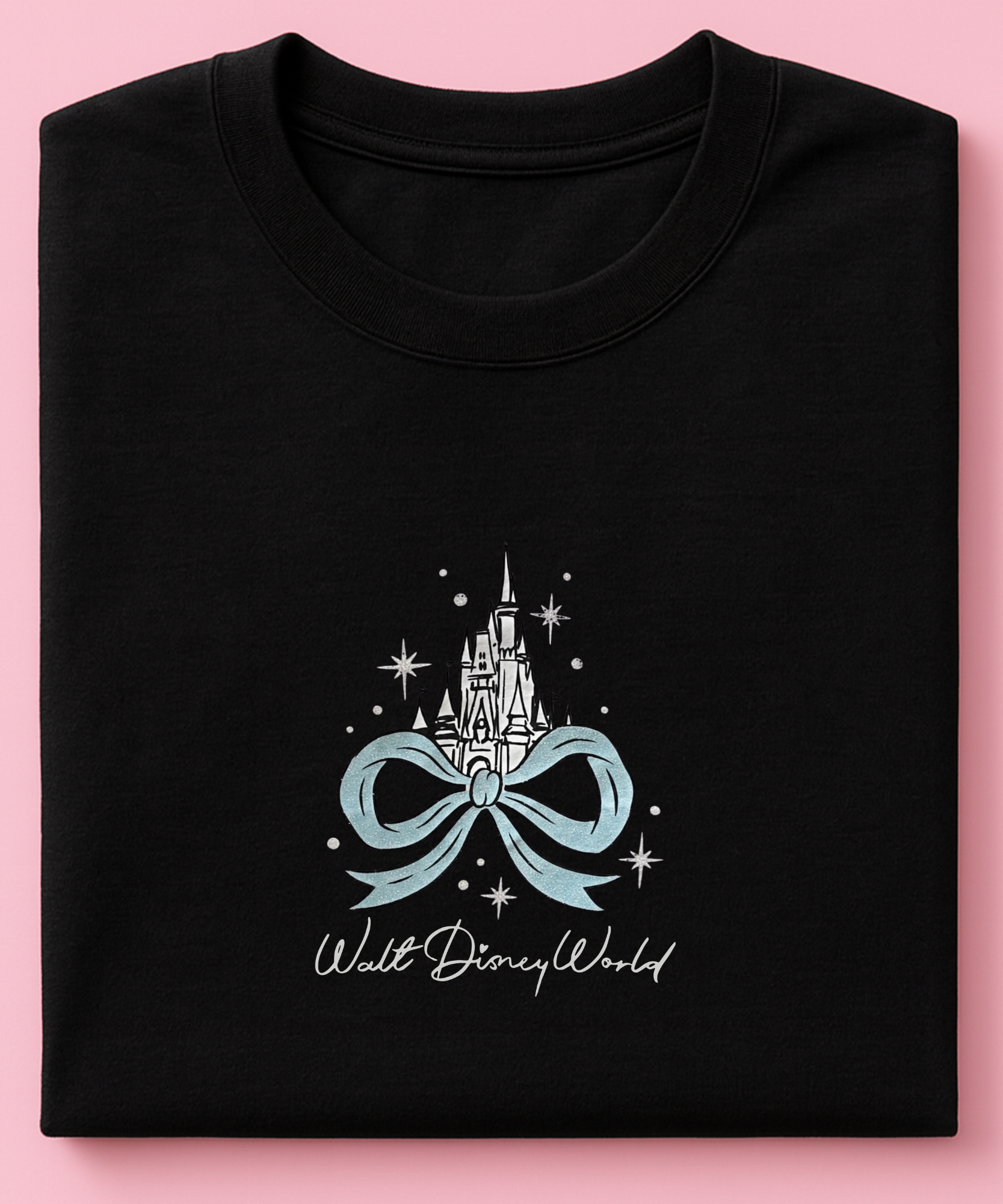 WDW Bow - Tshirt/Sweatshirt - Black