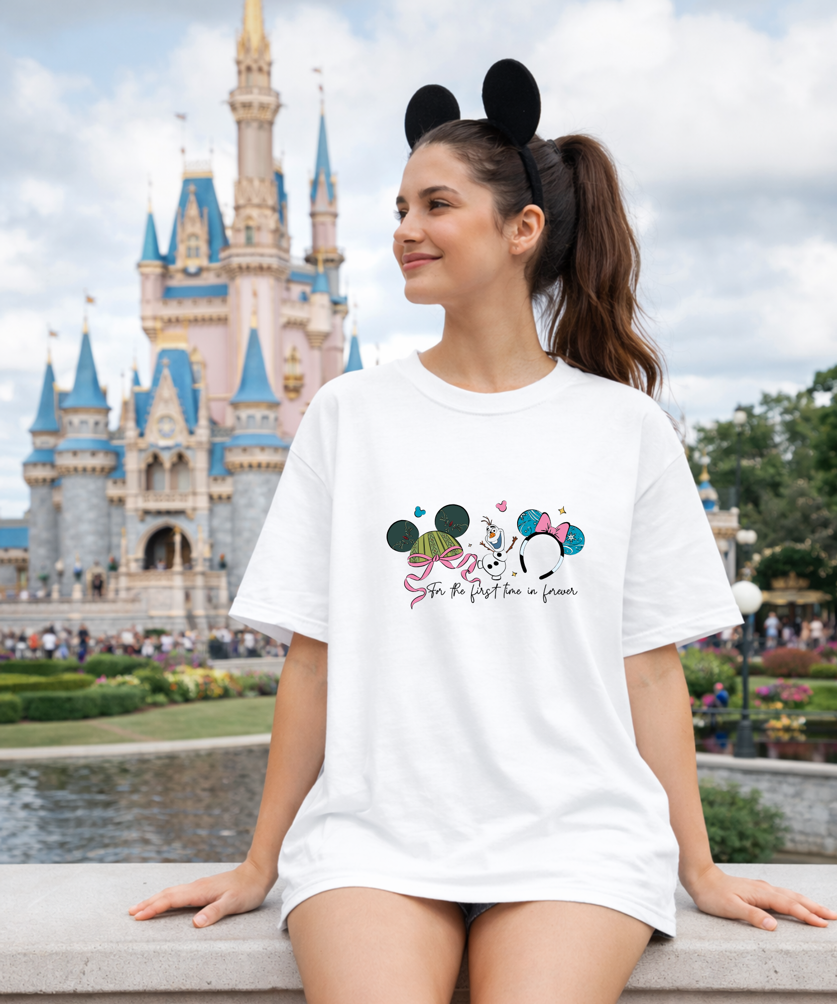 For The First Time In Forever - White - Tshirt/Sweatshirt