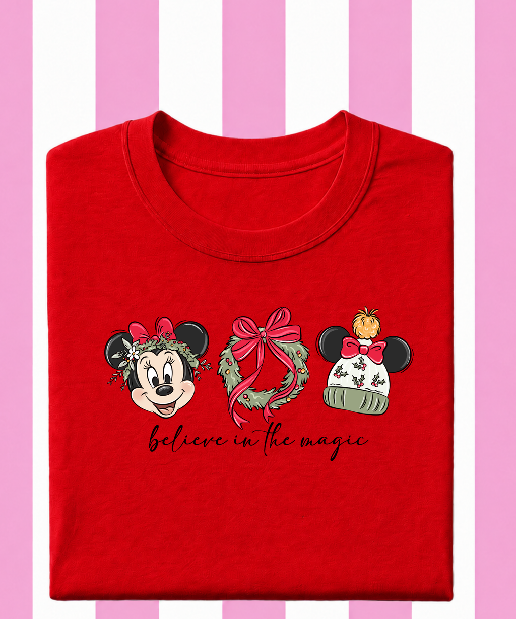 Minnie Believe In The Magic - Tshirt/Sweatshirt