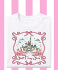 WDW Castle & Ribbon Frame - Tshirt/Sweatshirt
