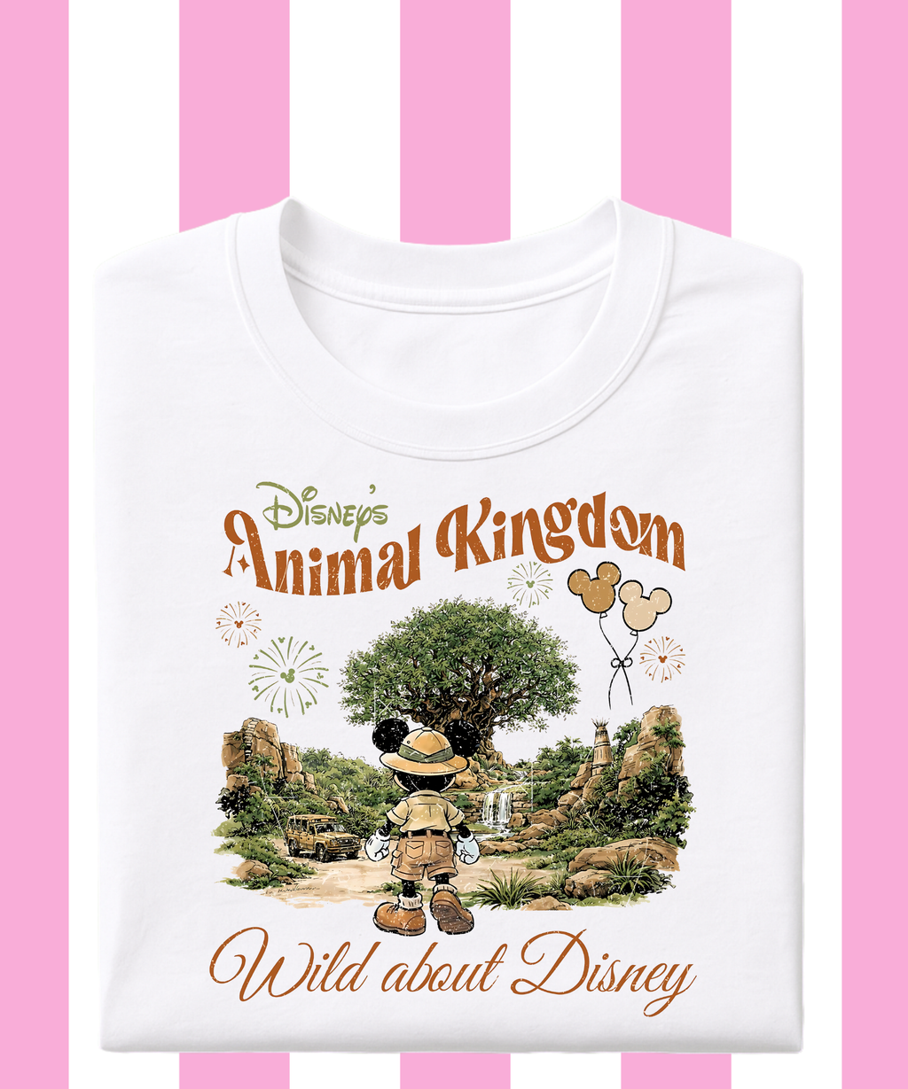 Wild About Disney - Tshirt