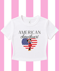 American Sweetheart Exclusive - Cropped tee/Cropped vest