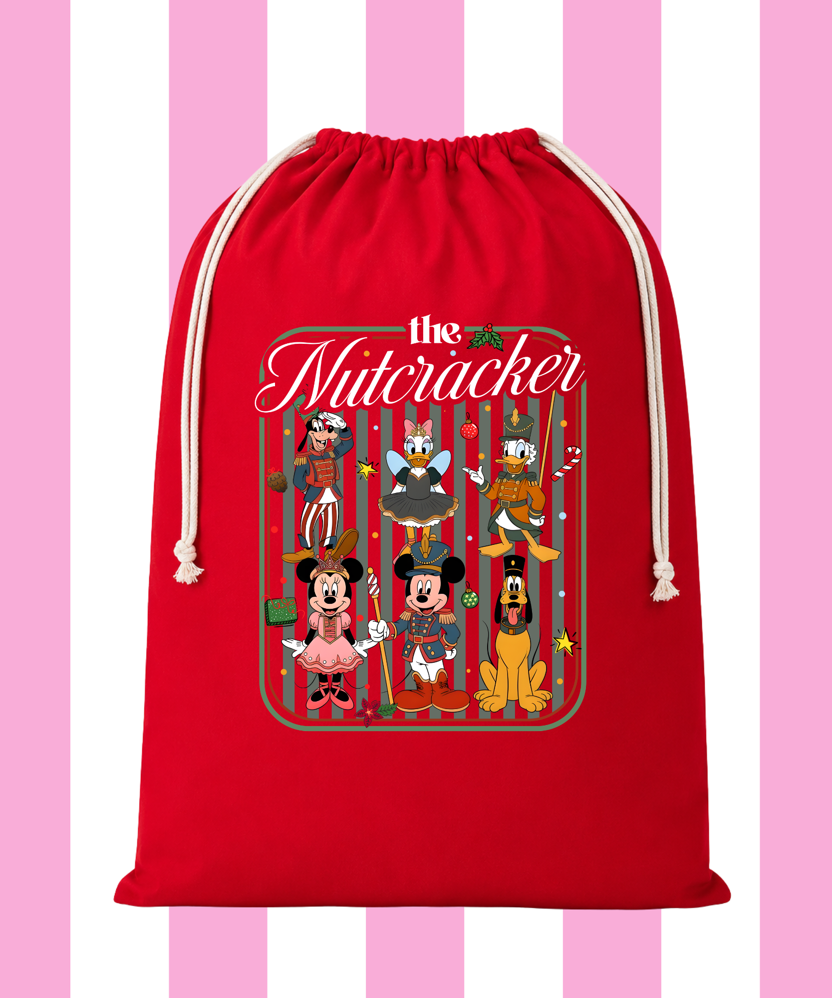 The Nutcracker Santa Sack