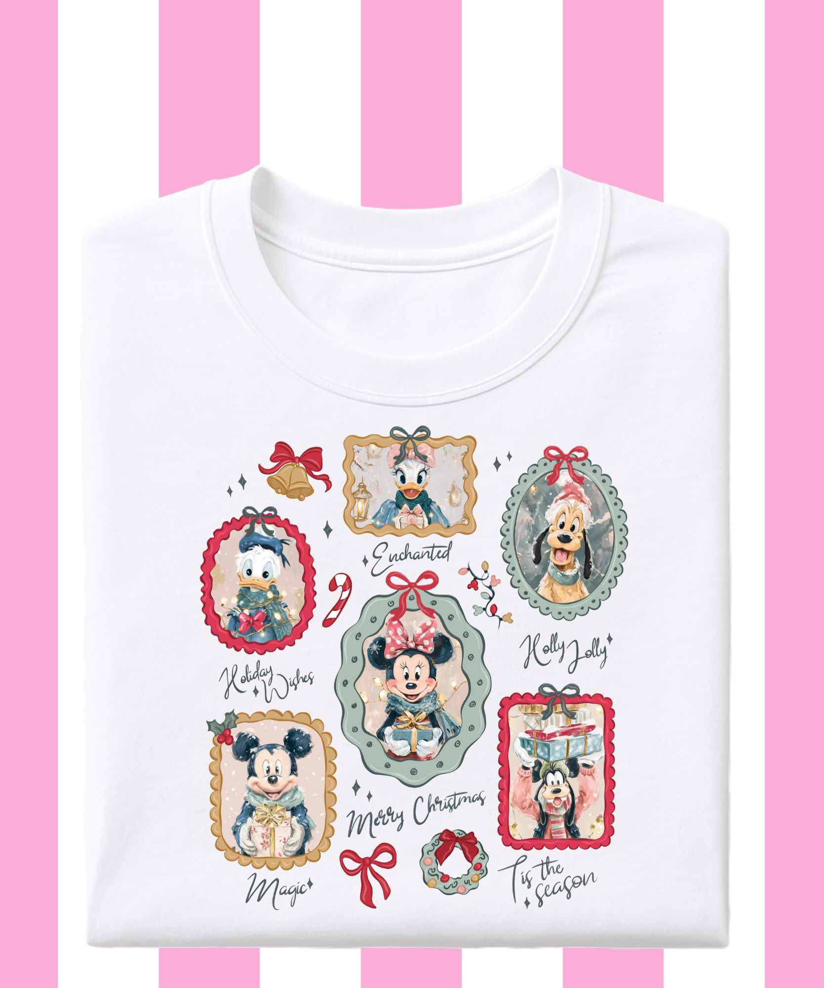 Mickey & Friends Christmas Frames - Tshirt/Sweatshirt