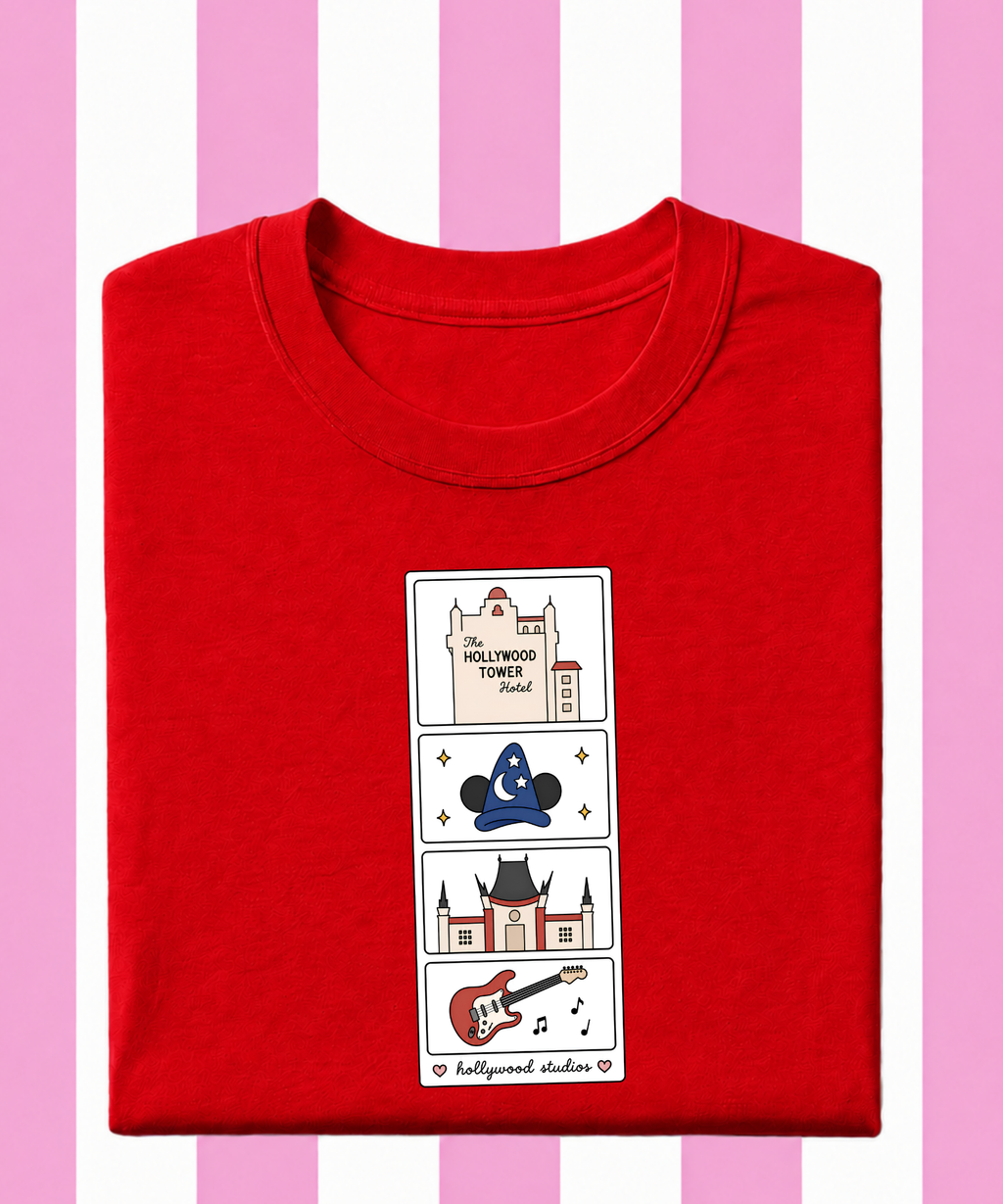 Hollywood Polaroid - Tshirt