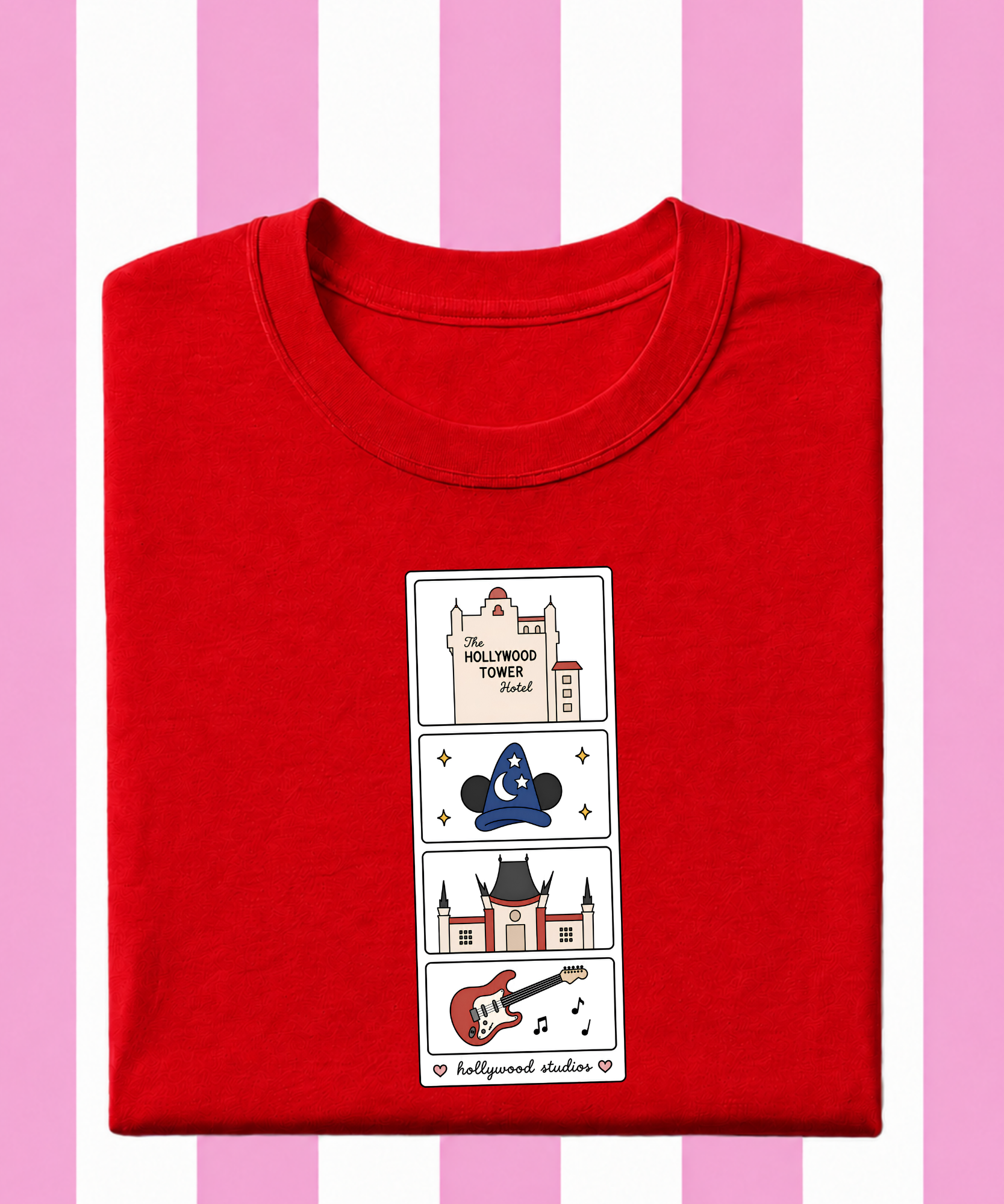 Hollywood Polaroid - Tshirt