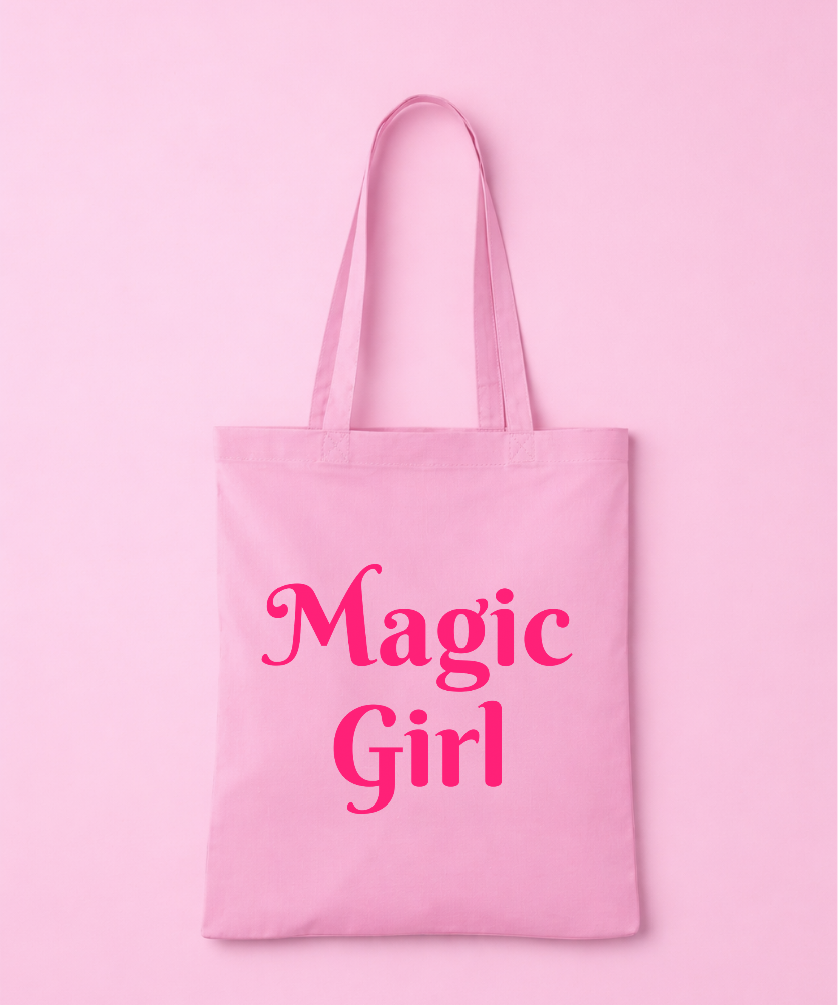 Magic Girl Pink Tote Bag