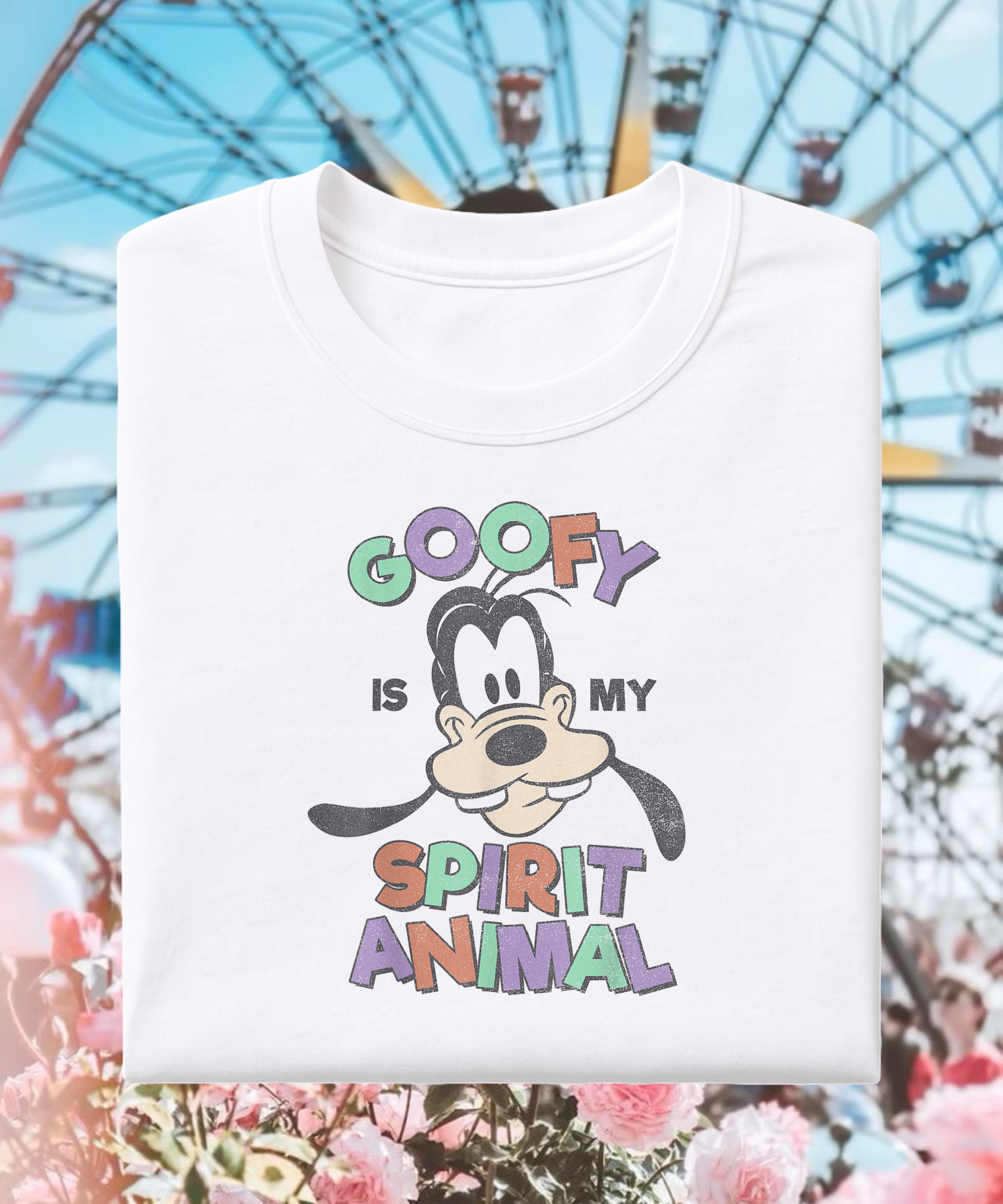 Spirit Animal Goofy - T-shirt/Sweatshirt - White