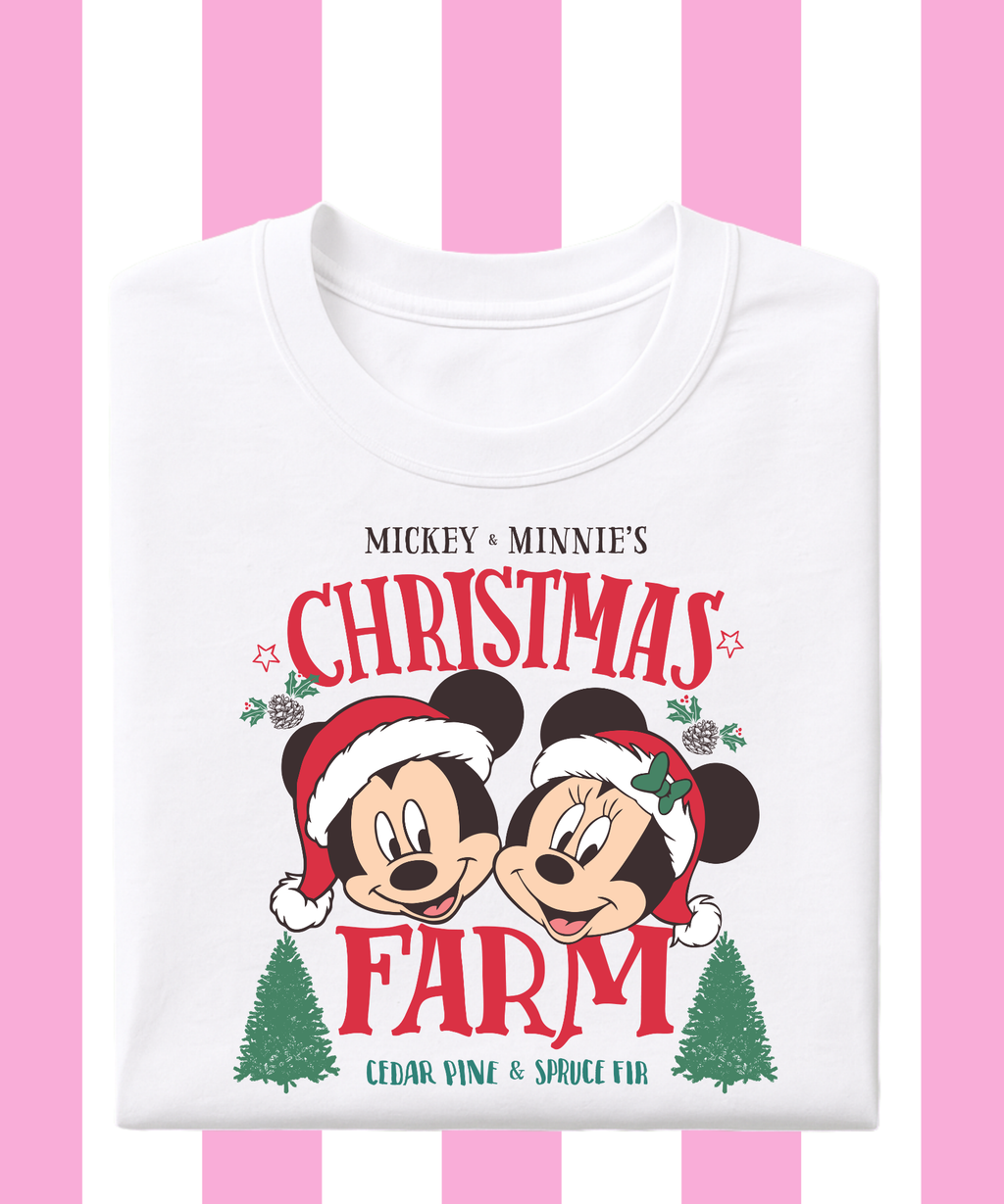 Mouse Christmas Farm - T-shirt/Sweatshirt