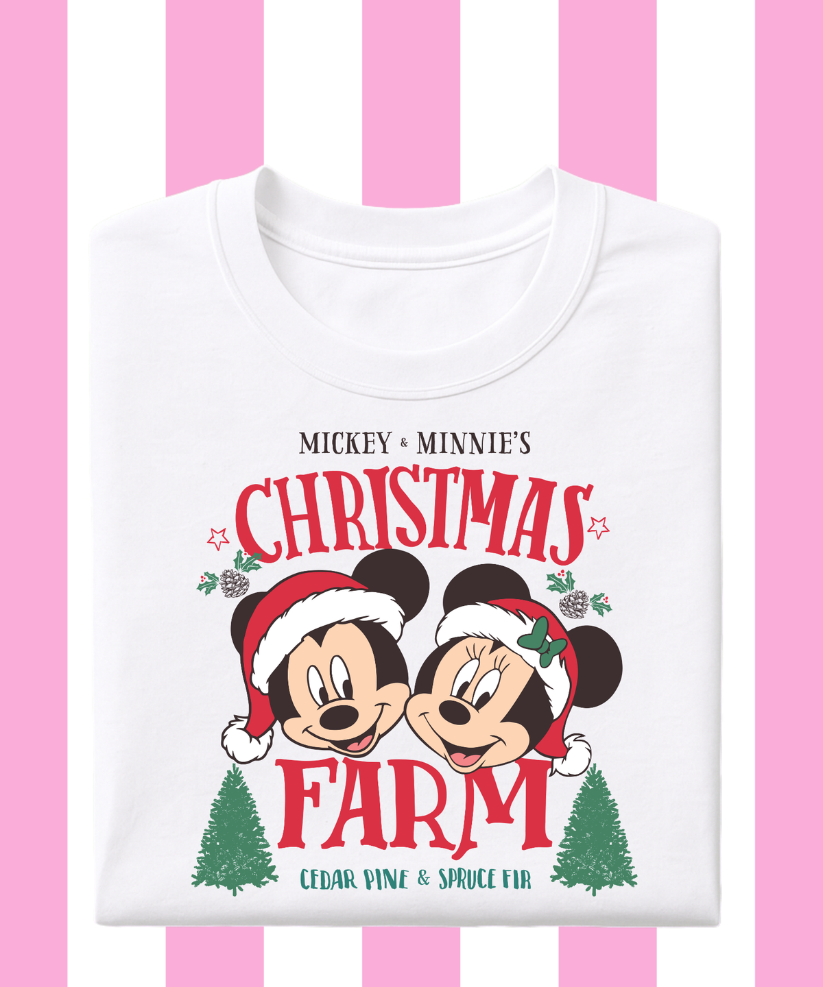 Mouse Christmas Farm - T-shirt/Sweatshirt