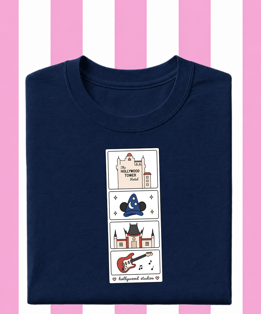 Hollywood Polaroid - Tshirt