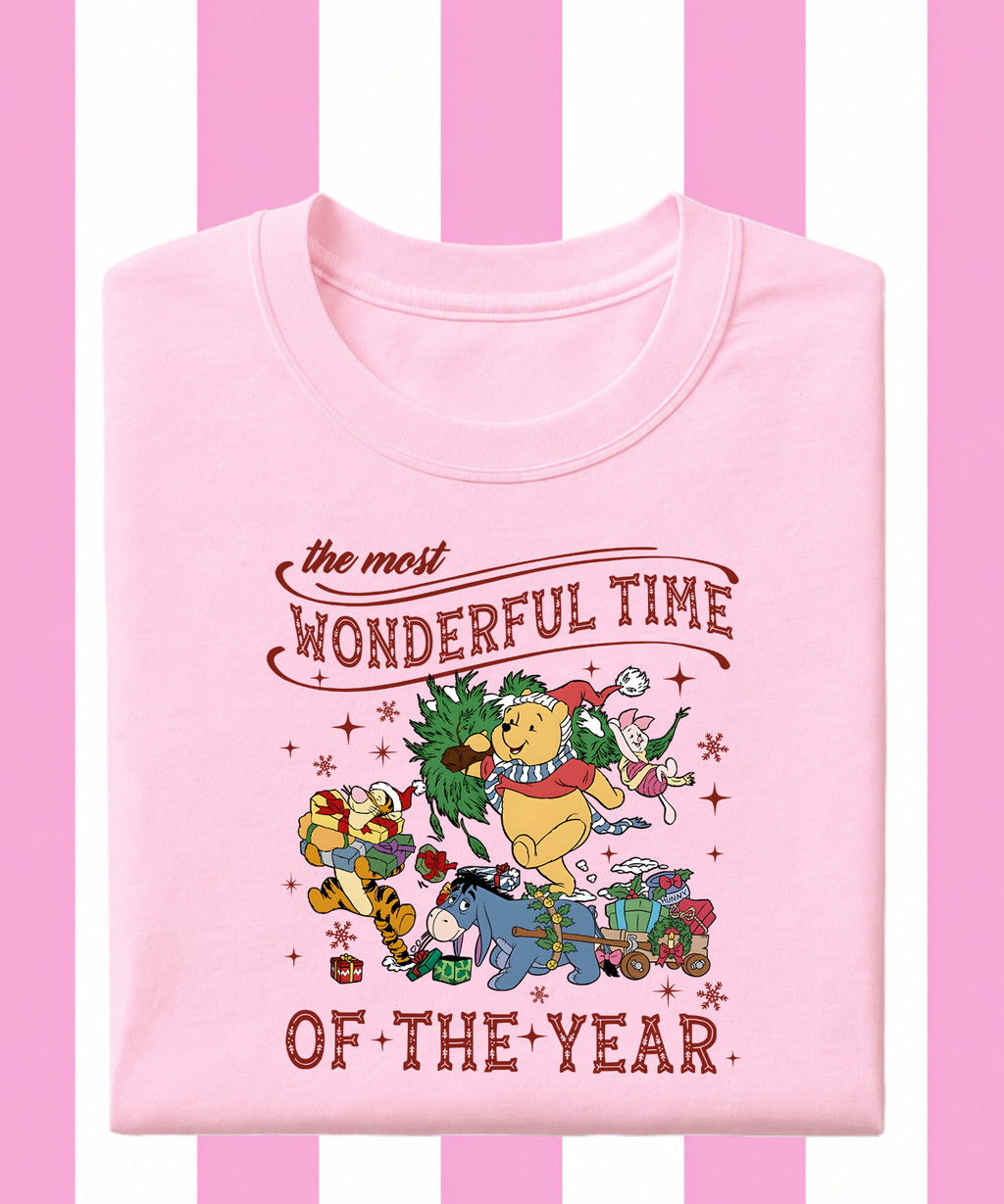 Pooh Most Wonderful Time Of The Year - Tshirt/Sweatshirt
