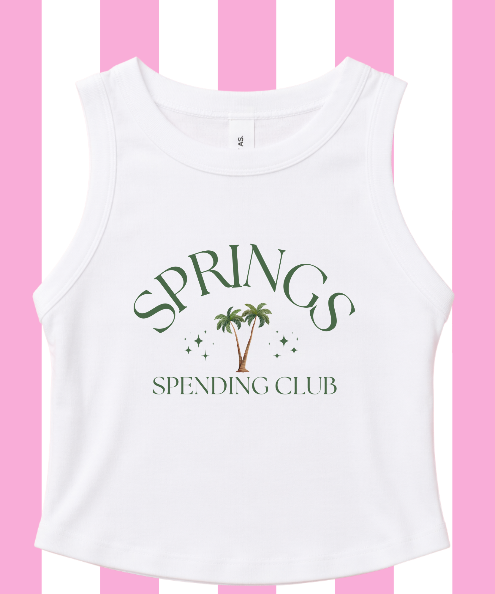 Springs Spending Club Exclusive - Cropped Tee/Cropped Vest